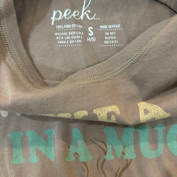 Warm Hug Brown Kids Shirt - Picture 3 of 3